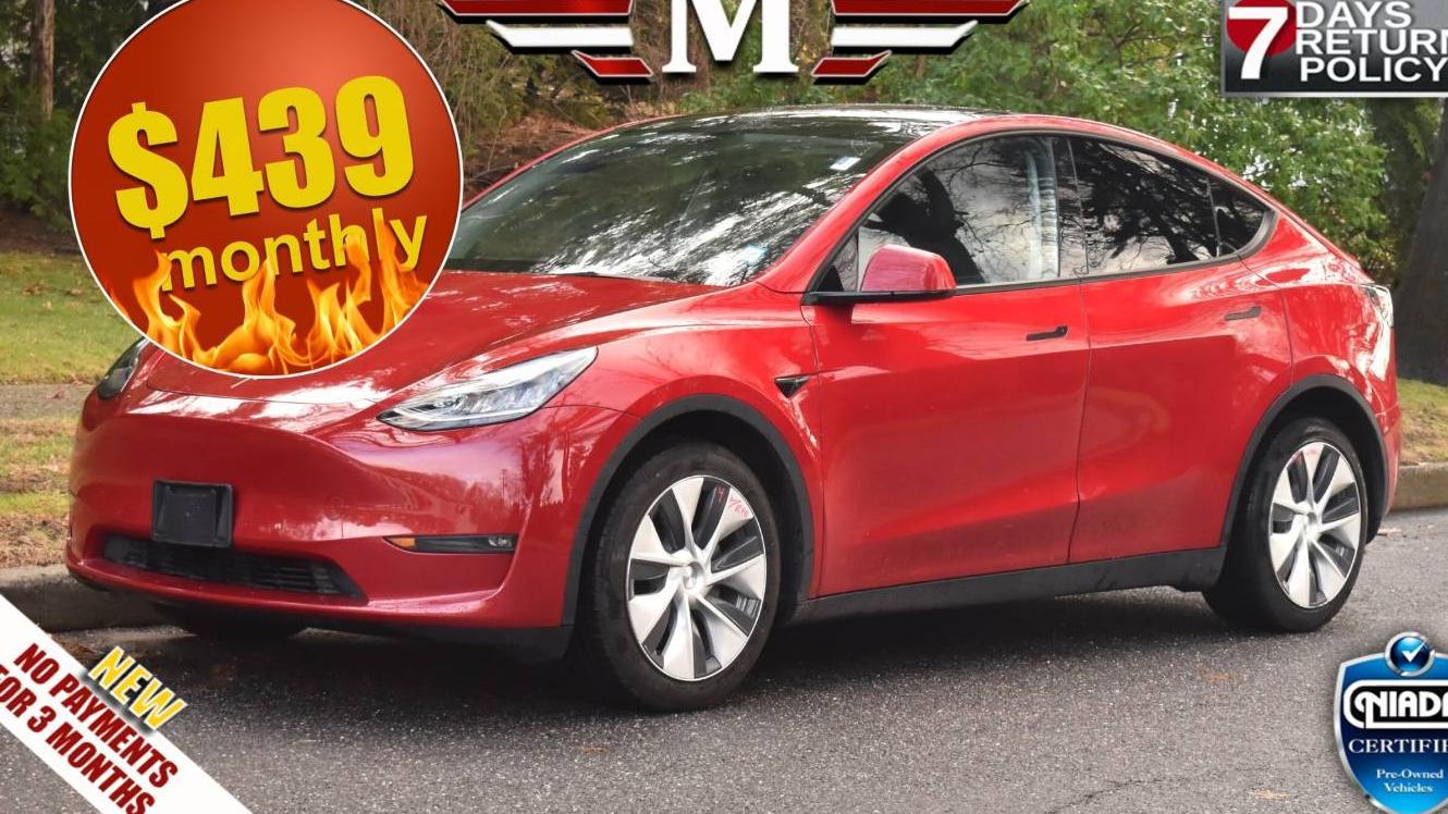 TESLA MODEL Y 2022 7SAYGDEE7NF332538 image